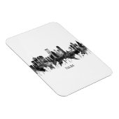 Magnet Flexible Tulsa Oklahoma Skyline (Côté Droit)