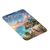 Magnet Flexible Tulum Mexique (Côté Droit)