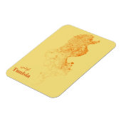 Magnet Flexible Tunisie (Côté Gauche)