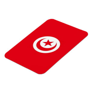 Magnet Flexible Tunisie - Drapeau
