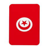 Magnet Flexible Tunisie - Drapeau (Vertical)
