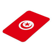 Magnet Flexible Tunisie - Drapeau (Côté Gauche)