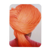Magnet Flexible Turban safran (Vertical)