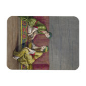 Magnet Flexible Turkish Girls, playing Mangala, 18e century (Horizontal)