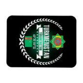 Magnet Flexible Turkménistan (Horizontal)