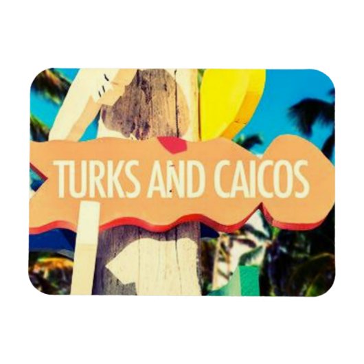 Magnet Flexible Turks & Caicos (Horizontal)