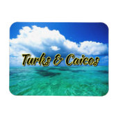 Magnet Flexible Turks & Caicos ciel marin (Horizontal)