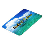 Magnet Flexible Turks & Caicos ciel marin (Côté Gauche)