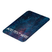 Magnet Flexible Turqouise Galaxy Paint Sparkings (Côté Gauche)