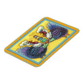 MAGNET FLEXIBLE TURQUIE ET TOUS LES FIXINS, FUNNY MERCI AUX OISEAU (Côté Gauche)