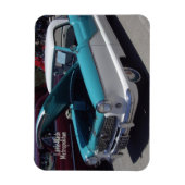 Magnet Flexible Turquoise Classic Little Nash Metropolitan (Vertical)