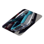 Magnet Flexible Turquoise Classic Little Nash Metropolitan (Côté Gauche)