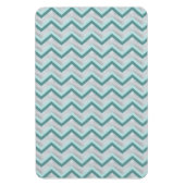 Magnet Flexible Turquoise et perles ZigZag (Vertical)