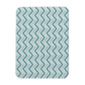 Magnet Flexible Turquoise et perles ZigZag (Vertical)