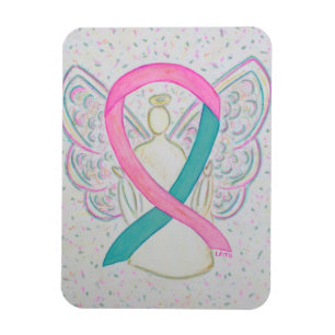 Magnet Flexible Turquoise et rose Sensibilisation Ruban Angel Magn