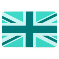 Turquoise et Turquoise Union Jack 2