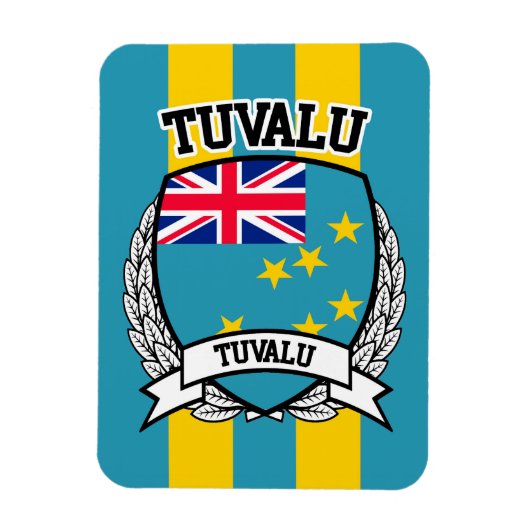 Magnet Flexible Tuvalu (Vertical)
