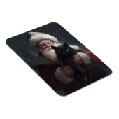 Magnet Flexible Tuxedo Chat avec Noël Festif du Père Noël (Côté Droit)