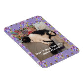 Magnet Flexible Tuxedo Chat Cute Joyeux Anniversaire Touch Toes Ca (Côté Droit)