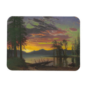 Magnet Flexible Twilight, lac Tahoe, vers 1870 (huile sur toile)