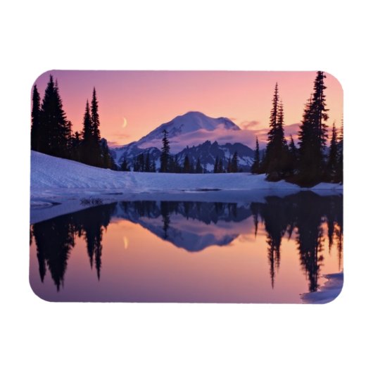 Magnet Flexible Twilight, Tarn et Crescent Moon (Horizontal)