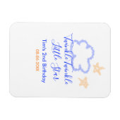 Magnet Flexible Twinkle scintillement petite étoile anniversaire v (Horizontal)