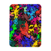 Magnet Flexible Twirls colorés Abstraits / Flexibles (Vertical)