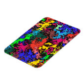 Magnet Flexible Twirls colorés Abstraits / Flexibles (Côté Gauche)
