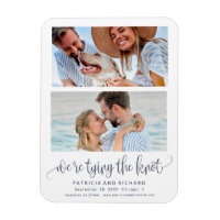 Tying The Knot Wedding Save The  Date 2 Photo