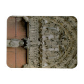 Magnet Flexible Tympanum du Portail Sud dépeignant Christ Enthroné (Horizontal)
