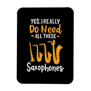 Magnet Flexible Types de saxophone
