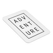 Magnet Flexible Typographie de l'aventure (Côté Droit)