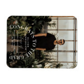 Magnet Flexible Typographie géométrique moderne diplôme d'arc phot (Horizontal)