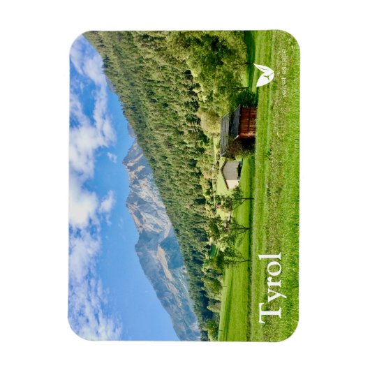 Magnet Flexible Tyrol - aimant frigo par Velvet Escape (Vertical)