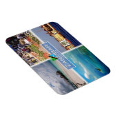 Magnet Flexible TZ Tanzanie - Zanzibar - (Côté Droit)