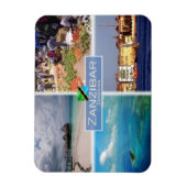 Magnet Flexible TZ Tanzanie - Zanzibar - (Vertical)