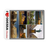 Magnet Flexible UA Ukraine - Odessa - I Love Mosaic - (Horizontal)