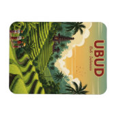 Magnet Flexible Ubud Bali Indonesia Travel (Horizontal)