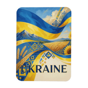 Magnet Flexible UKRAINE Kyiv Patrimoine Culturel Voyage