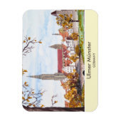 Magnet Flexible Ulm Minster Allemagne Tableau de Farida Greenfield (Vertical)