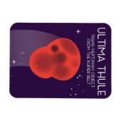 Magnet Flexible Ultima Thule Ceinture de Keiper art spatial (Horizontal)