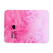 Magnet Flexible Ultime fourrure Faux Rose Chaud (Horizontal)