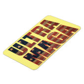 Magnet Flexible Ultra MAGA Trump Supporter 💡 Great Again USA (Côté Gauche)