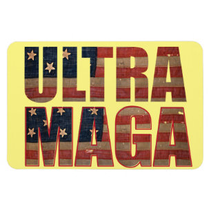 Magnet Flexible Ultra MAGA Trump Supporter 💡 Great Again USA