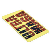 Magnet Flexible Ultra MAGA Trump Supporter 💡 Great Again USA (Côté Droit)