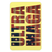 Magnet Flexible Ultra MAGA Trump Supporter 💡 Great Again USA (Vertical)