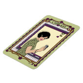 Magnet Flexible Un aimant de réfrigération propre à l'ardoise A_4x (Côté Gauche)