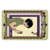 Magnet Flexible Un aimant de réfrigération propre à l'ardoise A_4x (Horizontal)