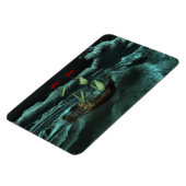 Magnet Flexible Un aimant flexible de mer sauvage et orageuse (Côté Gauche)