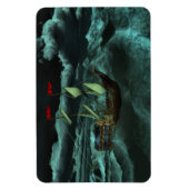 Magnet Flexible Un aimant flexible de mer sauvage et orageuse (Vertical)